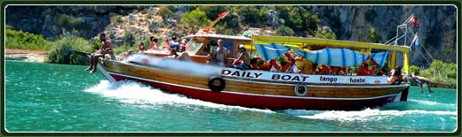 Excursions > Boat Trips Kekova